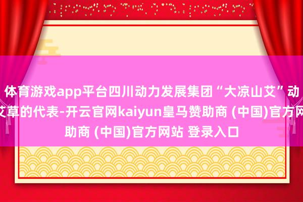 体育游戏app平台四川动力发展集团“大凉山艾”动作中国高原艾草的代表-开云官网kaiyun皇马赞助商 (中国)官方网站 登录入口