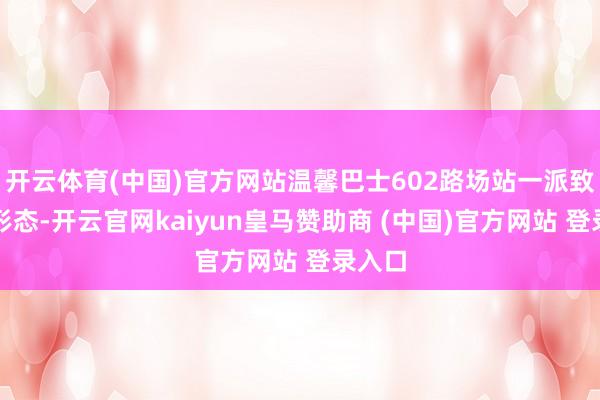 开云体育(中国)官方网站温馨巴士602路场站一派致力于形态-开云官网kaiyun皇马赞助商 (中国)官方网站 登录入口